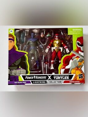 Hasbro Lightning Collection: Power Rangers X Teenage Mutant Ninja Turtles
